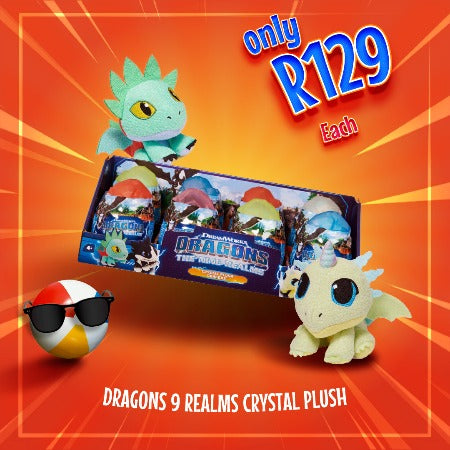 Dragons 9 Realms Crystal Plush| Thekidzone