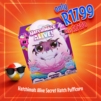 Hatchimals Alive Secret Hatch Pufficorn