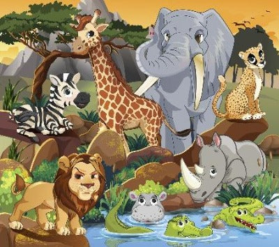 100 Piece Themed Puzzle - Thekidzone